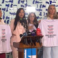 Bolsonaristas não aceitam que Erika, uma mulher trans, esteja à frente da comissão que deve representar a todas -  (crédito: Wal Lima/CB/D.A Press)