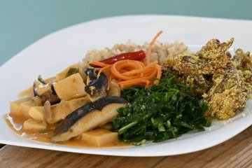 O Paladar funciona sob regime de bufê e tem como destaque a farofa de jaca verde -  (crédito:  Carlos Vieira CB/DA Press. )