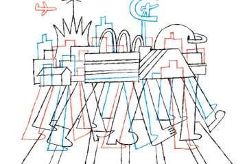 Quando algum novo morador, vindo de qualquer parte do país, chega a Brasília e busca se ambientar, saber sobre as sutilezas da cidade, ele vai ouvir: 'Cuidado e muita atenção, aqui a gente para na faixa de pedestre' -  (crédito: Caio Gomez)