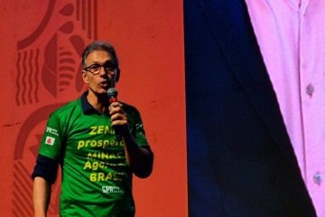 Zema afirmou que durante seu mandato, Minas subiu da quinta para a terceira maior economia agr&iacute;cola do pa&iacute;s -  (crédito: Jair Amaral/EM/D.A Press)