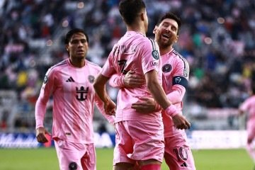 Messi tem quatro gols em cinco jogos na temporada e ensaia fazer bonito na Copa do Mundo -  (crédito: Carmen Mandato/AFP)