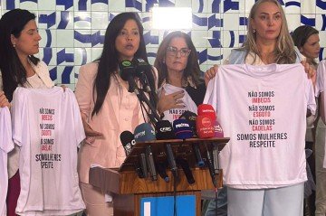 Bolsonaristas não aceitam que Erika, uma mulher trans, esteja à frente da comissão que deve representar a todas -  (crédito: Wal Lima/CB/D.A Press)