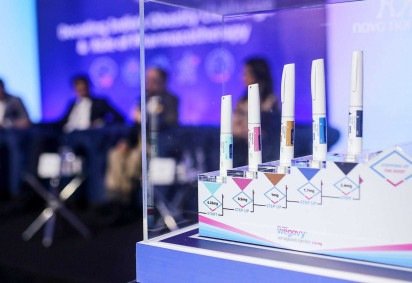 A nova geração de medicamentos para perda de peso costuma ser administrada por meio de canetas injetáveis de fácil uso -  (crédito: Getty Images) -A nova geração de medicamentos para perda de peso costuma ser administrada por meio de canetas injetáveis de fácil uso -  (crédito: Getty Images)