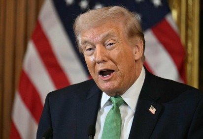 Trump indicou um possível cenário de escalada contra o Irã  -  (crédito: Jim WATSON / AFP) -Trump indicou um possível cenário de escalada contra o Irã  -  (crédito: Jim WATSON / AFP)