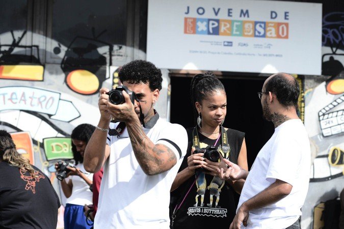 curso de fotografia é um dos destaques do projeto - (crédito: Minervino Júnior/CB) curso de fotografia é um dos destaques do projeto - (crédito: Minervino Júnior/CB)
