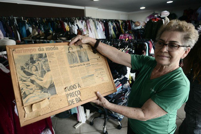 Glória mostra registros do início da atividade