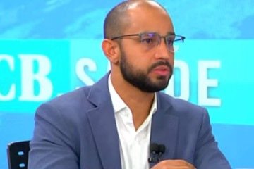 Rafael Sales, fisioterapeuta especialista em disfunção temporomandibular (DTM), é o entrevistado do CB.Saúde desta quinta-feira
 -  (crédito: Reprodução)
