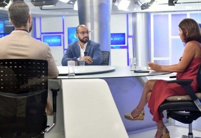  19/03/2026. Credito: Ed Alves/CB/DA Press. Cidades. Rafael Sales*, fisioterapeuta especialista em disfunção temporomandibular (DTM), é o entrevistado do CB.Saúde desta quinta-feira. Na bancada: Sibele Negromonte e Ronayre Nunes  -  (crédito: Ed Alves/CB/DA Press) - 19/03/2026. Credito: Ed Alves/CB/DA Press. Cidades. Rafael Sales*, fisioterapeuta especialista em disfunção temporomandibular (DTM), é o entrevistado do CB.Saúde desta quinta-feira. Na bancada: Sibele Negromonte e Ronayre Nunes  -  (crédito: Ed Alves/CB/DA Press)