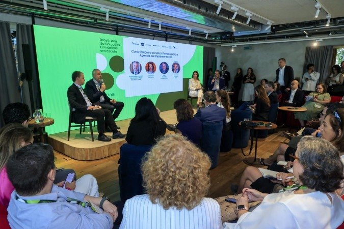  S..o Paulo, 18/03/26, C.A.S.E - Climate Action Solutions & Engagement - Solu....es do Setor Privado para a Transi....o, AYA Earth Hub. Foto: Marcelo Pereira / FOTOKA
     -  (crédito:  Marcelo Pereira)