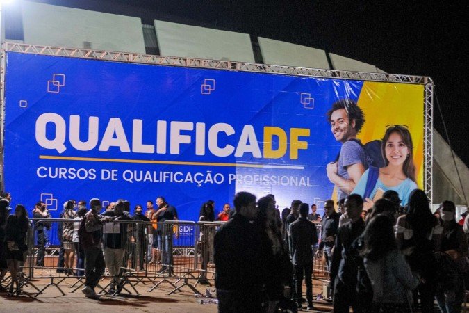 Projeto Qualifica DF oferece cursos gratuitos de qualificação profissional -  (crédito: Reprodução / SEDET-DF)