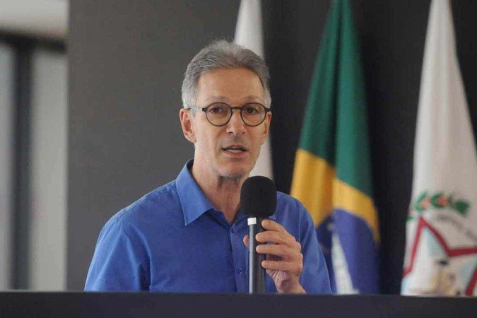 Romeu Zema deixa o governo de Minas neste domingo (22) para lançar pré-candidatura à Presidência - (crédito: ALEXANDRE GUZANSHE/EM/D.A.PRESS) Romeu Zema deixa o governo de Minas neste domingo (22) para lançar pré-candidatura à Presidência - (crédito: ALEXANDRE GUZANSHE/EM/D.A.PRESS)