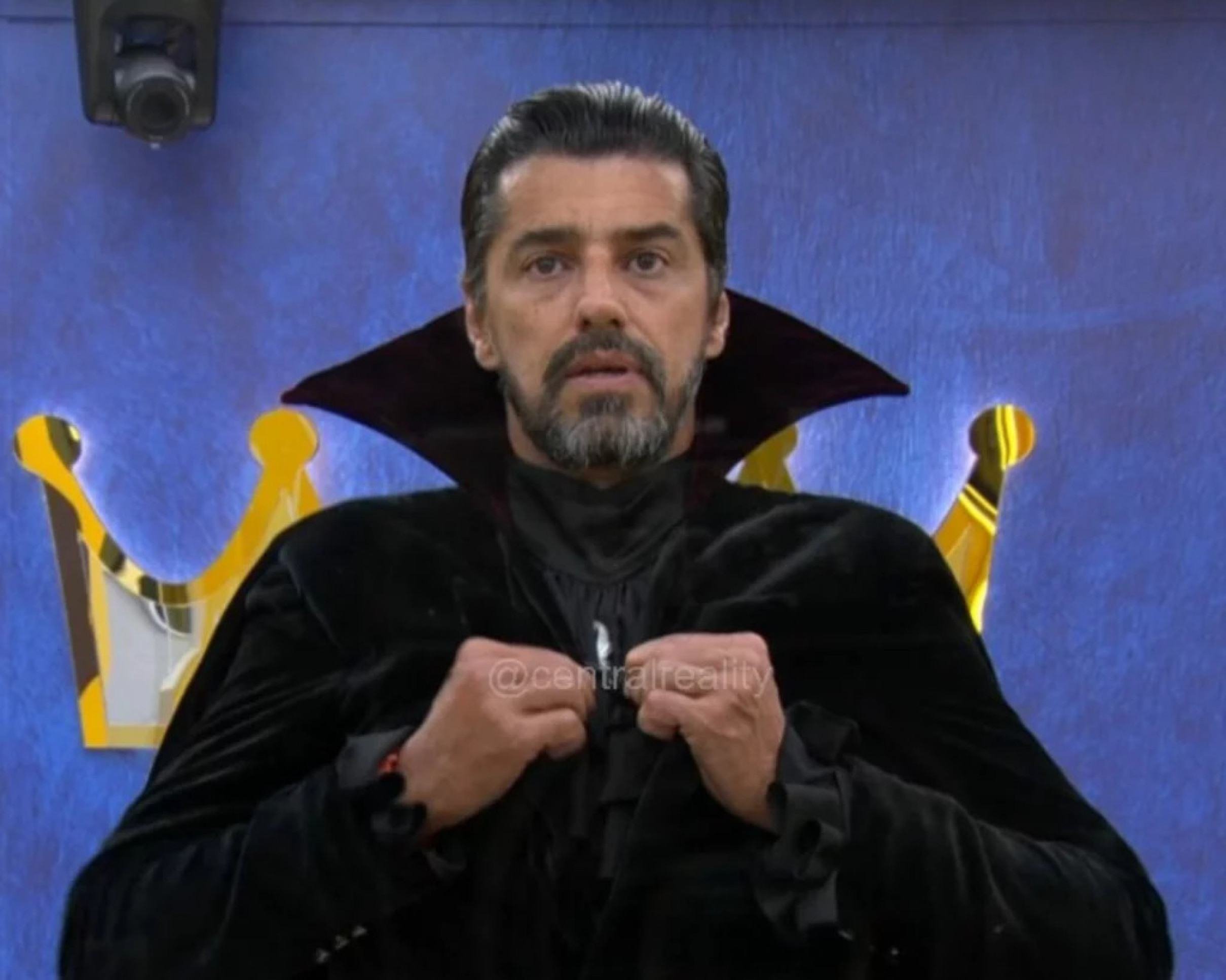 Cheio de deboches, Cowboy se referiu a Ana Paula como Ana Cláudia, pois a sister insiste em chamá-lo de Humberto -  (crédito: Observatorio da TV)