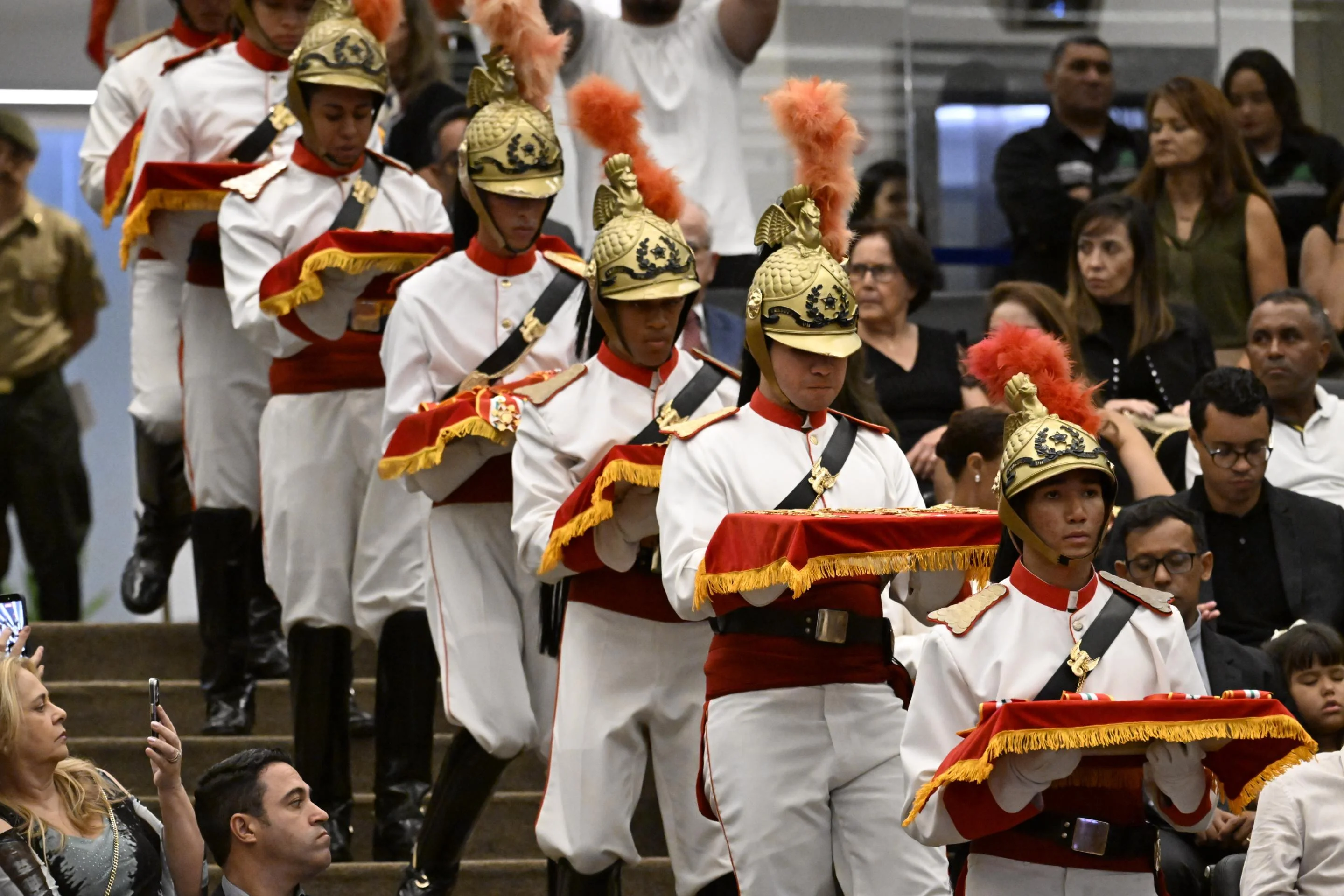 19.03.2026 Carlos Vieira CB/DA Press. Ordem do merito judici&aacute;rio. Presentes: Guilherme Machado, Nikolas Ferreira recebem a Medalha de Roberval Belinati