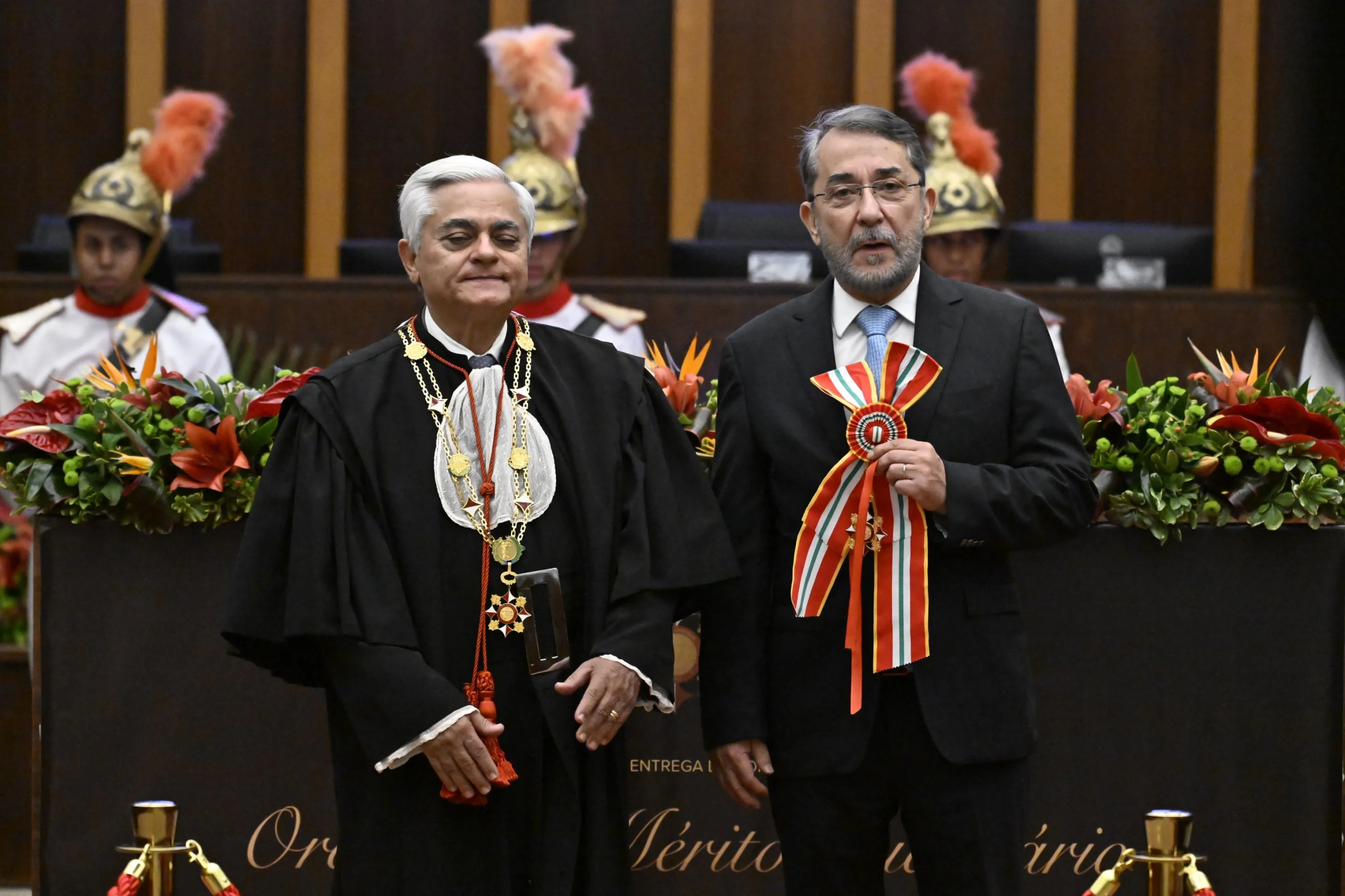  19.03.2026 Carlos Vieira CB/DA Press. Ordem do merito judici&aacute;rio. Presentes: Guilherme Machado, Nikolas Ferreira recebem a Medalha de Roberval Belinati