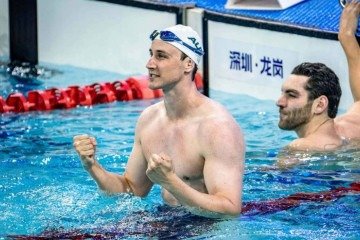 Cameron McEvoy bate recorde mundial em Aberto na China  -  (crédito: Reprodução/Instagram)