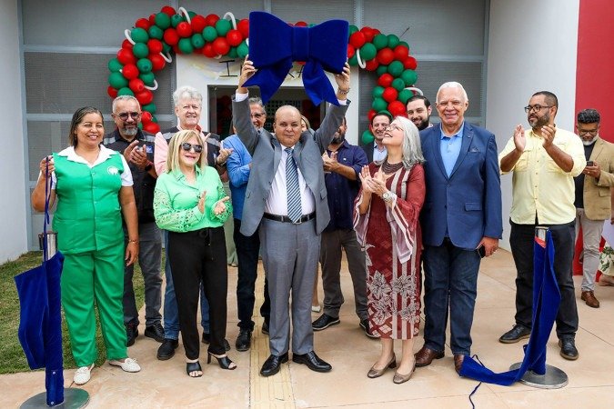 Ibaneis Rocha (MDB) foi ao evento de inauguração do Cepi Inspira em Ceilândia - (crédito: Paulo H Carvalho/ Agência Brasília) Ibaneis Rocha (MDB) foi ao evento de inauguração do Cepi Inspira em Ceilândia - (crédito: Paulo H Carvalho/ Agência Brasília)