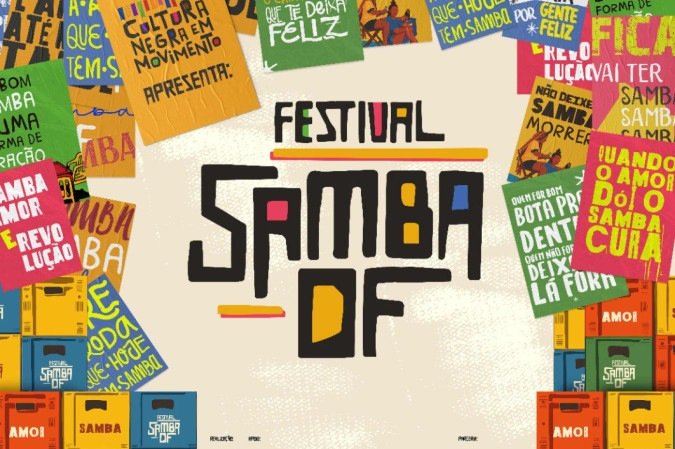 Na primeira edição do evento, um chamamento público levará sambistas do DF para o palco - (crédito: Divulgação) Na primeira edição do evento, um chamamento público levará sambistas do DF para o palco - (crédito: Divulgação)