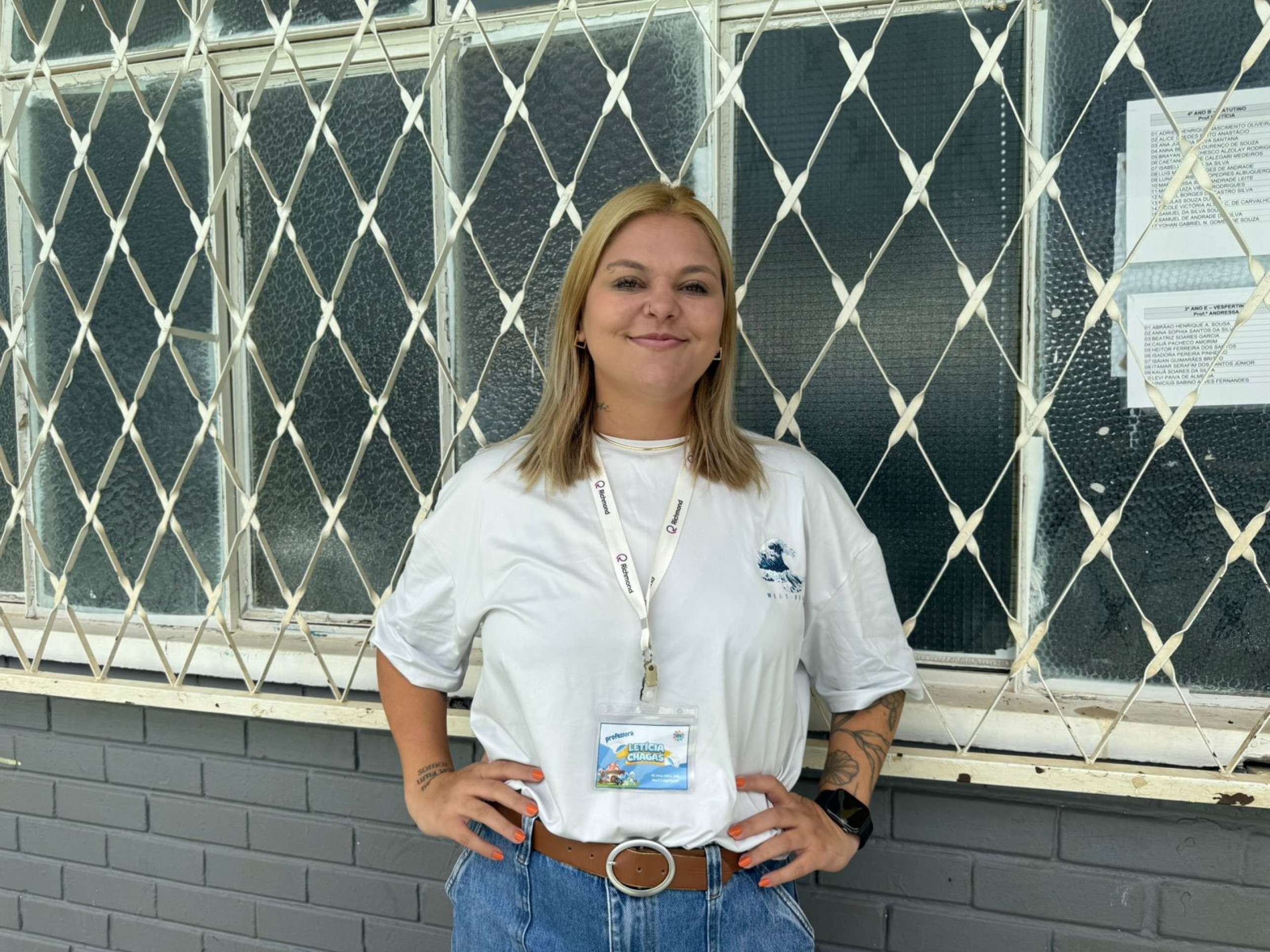 Professora Let&iacute;cia Chagas