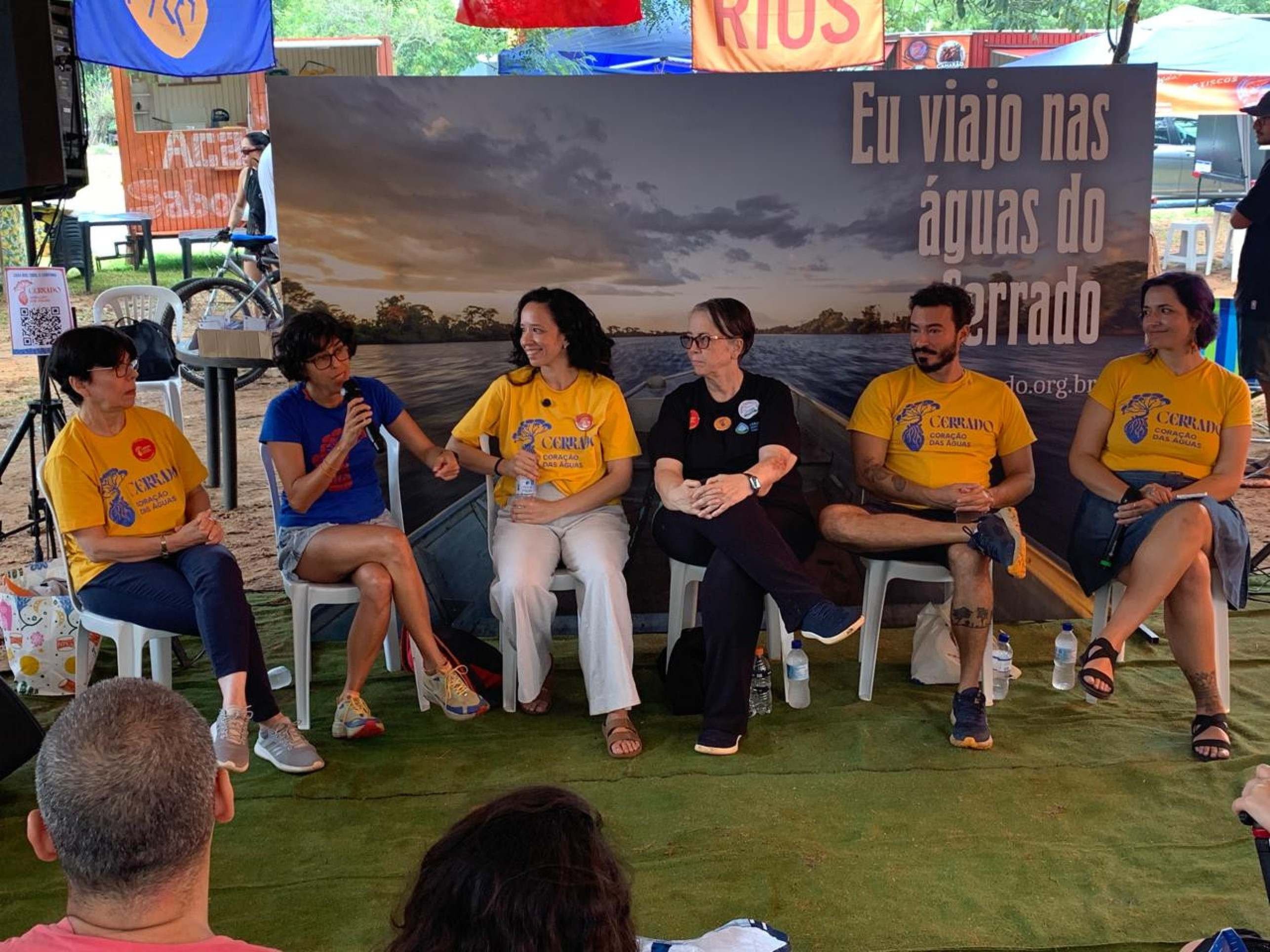 Roda de conversa no Eix&atilde;o refor&ccedil;a papel do Cerrado no abastecimento de &aacute;gua  