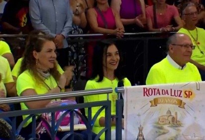 A Rota da Luz surgiu para tratar da segurança no trajeto dos romeiros até Aparecida, quando o atual vice-presidente era governador de SP  -  (crédito: Reprodução/Redes sociais ) -A Rota da Luz surgiu para tratar da segurança no trajeto dos romeiros até Aparecida, quando o atual vice-presidente era governador de SP  -  (crédito: Reprodução/Redes sociais )