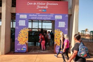 A vers&atilde;o itinerante da Casa da Mulher Brasileira leva servi&ccedil;os de acolhimento, prote&ccedil;&atilde;o e autonomia ao p&uacute;blico feminino de v&aacute;rias regi&otilde;es administrativas  -  (crédito:  | Divulga&ccedil;&atilde;o/SMDF)