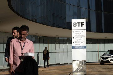 Brigada de incêndio foi mobilizada e funcionários tiveram de deixar o prédio sede e anexos -  (crédito: Minervino Júnior/CB/D.A.Press)