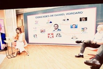 Ex-jornalistas da Globo criticam Powerpoint da GloboNews sobre Vorcaro - Reprodução
