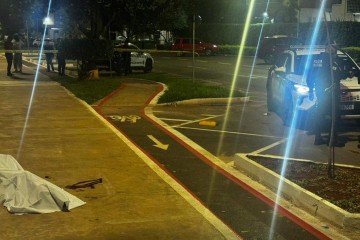 O homem teria abordado o policial, possivelmente numa tentativa de assalto, segundo a PMDF -  (crédito: Eduardo Pinho/CB)