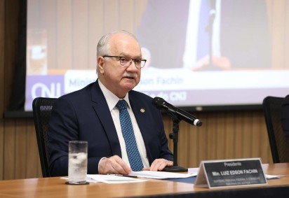 O presidente do Supremo Tribunal Federal (STF), ministro Edson Fachin -  (crédito: Luiz Silveira / CNJ) -O presidente do Supremo Tribunal Federal (STF), ministro Edson Fachin -  (crédito: Luiz Silveira / CNJ)