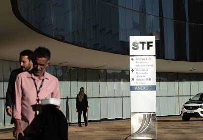  23/03/2026. Crédito: Minervino Júnior/CB/D.A Press. Brasil.  Brasilia - DF. Fachada anexo STF  -  (crédito: Minervino Júnior/CB/D.A.Press)