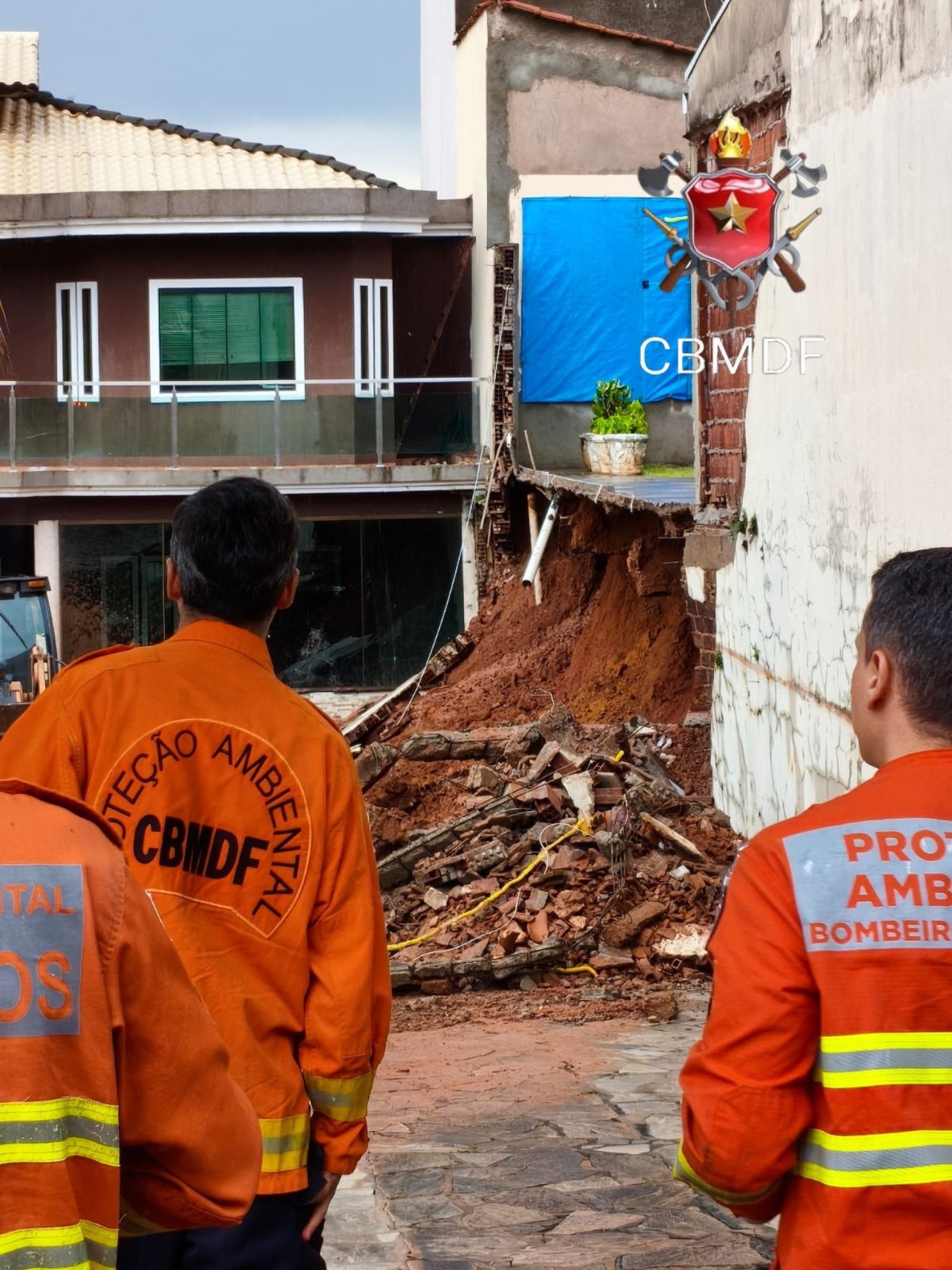 Chuvas intensas causam estragos no DF