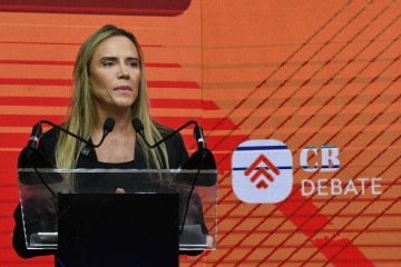 Vice-governadora Celina Leão no CB.Debate com o tema O Brasil — pelas Mulheres: formação para uma cultura de proteção -  (crédito: Marcelo Ferreira/CB/D.A Press)