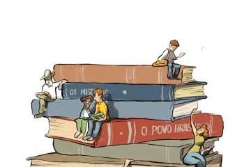 Ilustra livros Cultura -  (crédito: Kleber Sales)