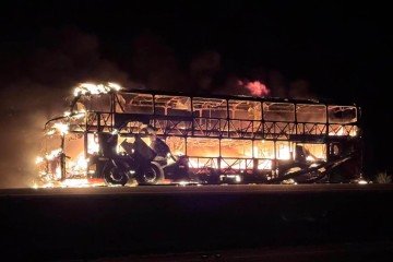Trinte e duas pessoas estavam em ônibus -  (crédito: Arquivo pessoal)