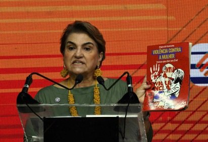 Ministra das das Mulheres defendeu a aprovação do projeto que equipara a misoginia ao crime de racismo -  (crédito:  Marcelo Ferreira/CB/D.A Press) -Ministra das das Mulheres defendeu a aprovação do projeto que equipara a misoginia ao crime de racismo -  (crédito:  Marcelo Ferreira/CB/D.A Press)