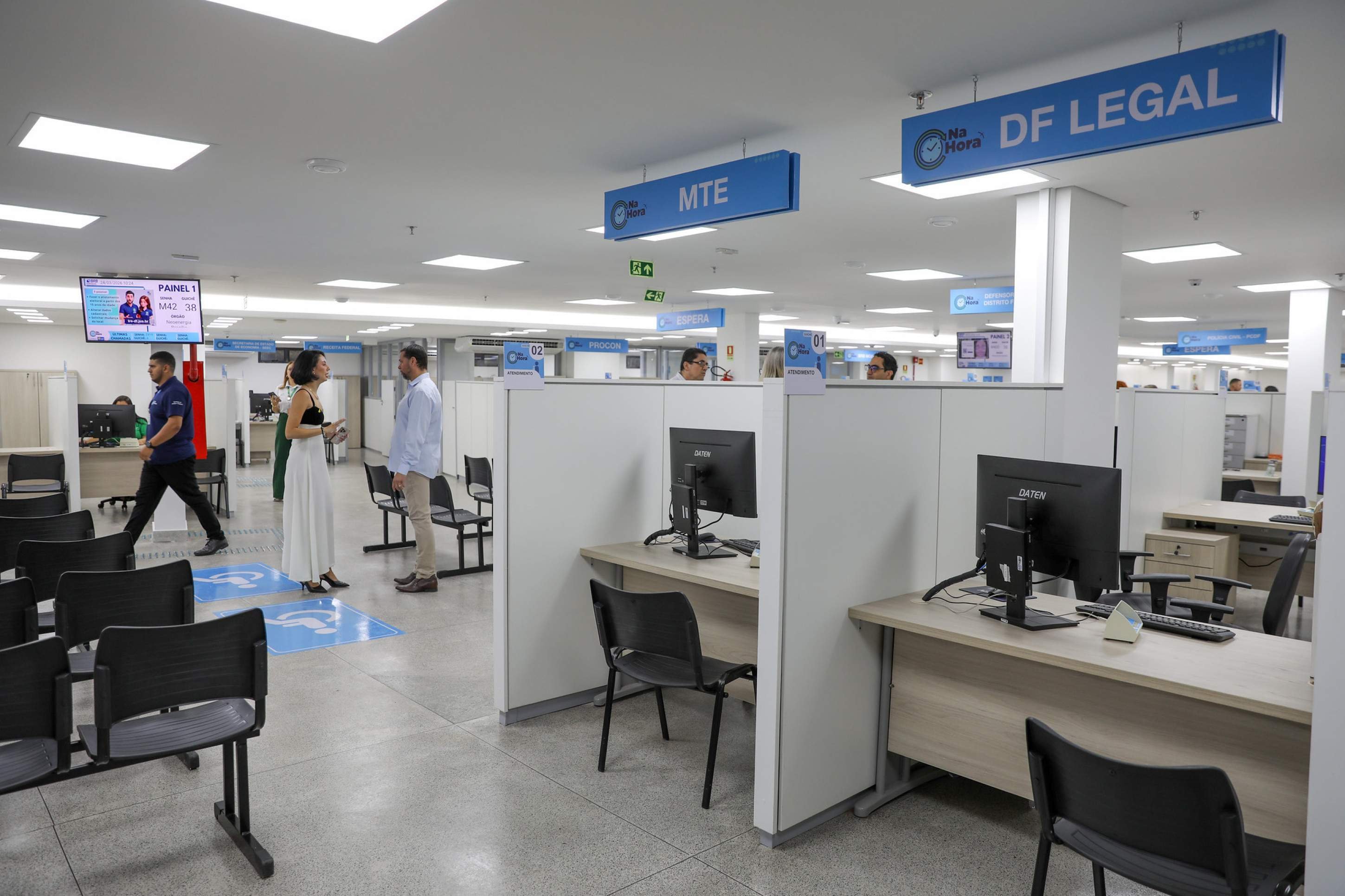 Inaugura&ccedil;&atilde;o do Na Hora em Samambaia