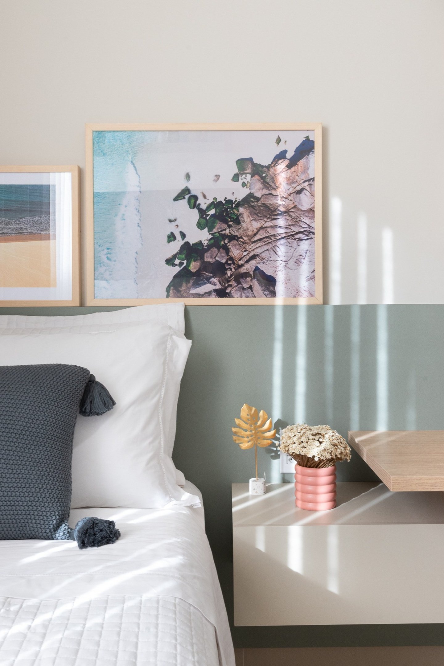 Meia parede tamb&eacute;m &eacute; um recurso decorativo para quem quer apostar nas cores