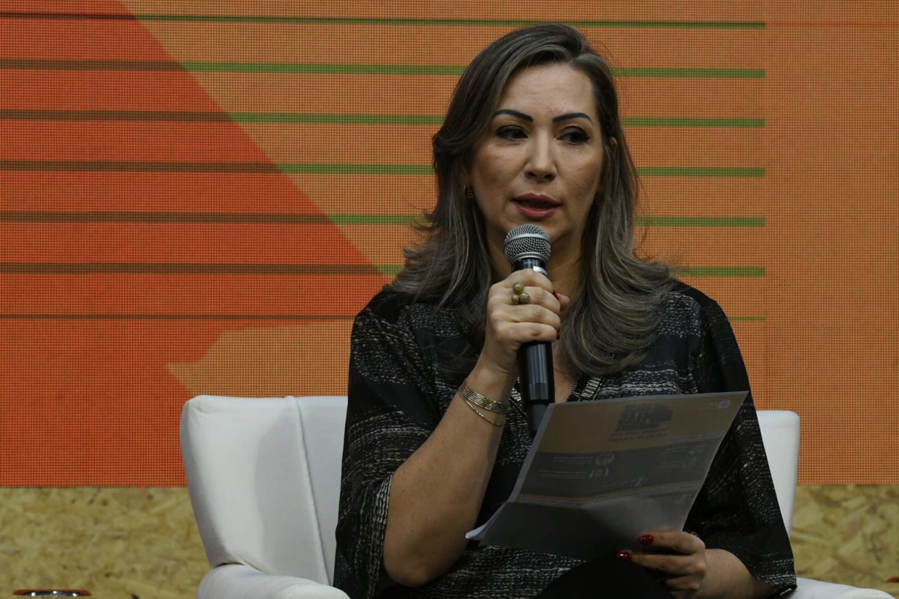 Conselheira destaca que a escola é promotora de boas ações a partir da cultura da prevenção