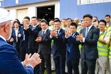 Lula durante visita às instalações da nova fábrica da CRRC Brasil, na Fazenda Bom Retiro, Araraquara (SP) - (crédito: Ricardo Stuckert/PR) Lula durante visita às instalações da nova fábrica da CRRC Brasil, na Fazenda Bom Retiro, Araraquara (SP) - (crédito: Ricardo Stuckert/PR)