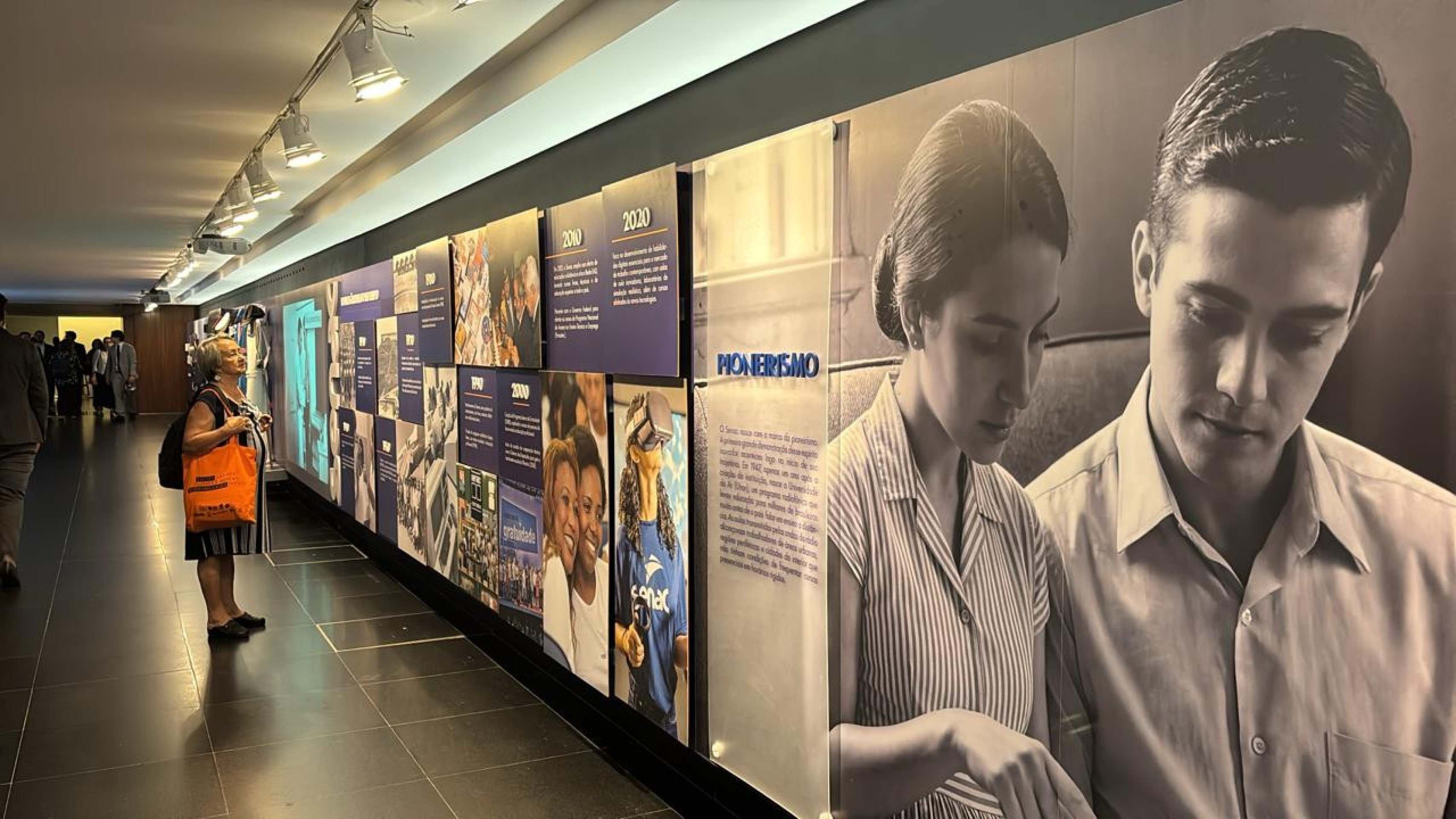 A mostra celebra os 80 anos de atua&ccedil;&atilde;o do Sesc e do Senac