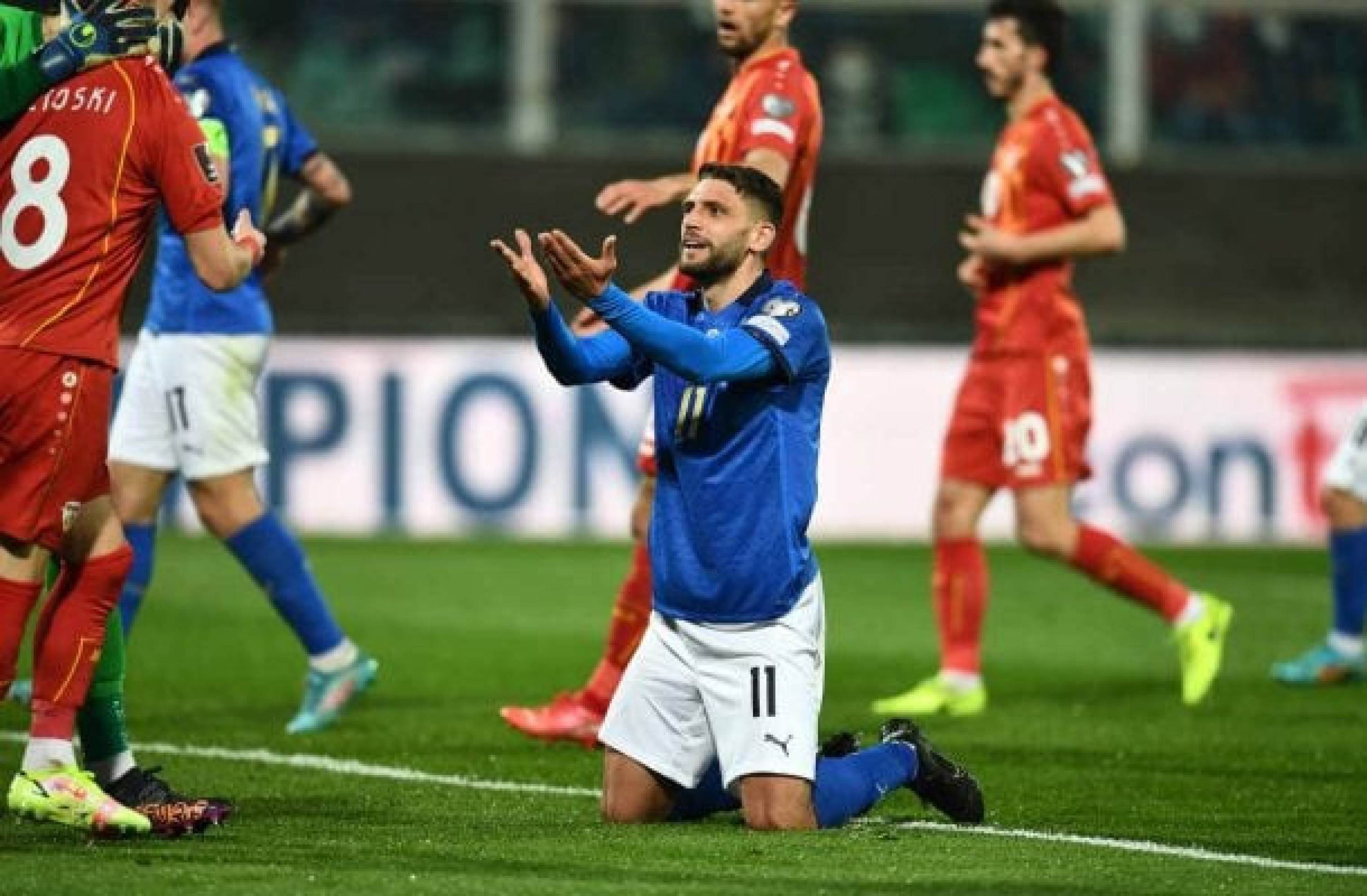 Itália busca voltar a disputar uma Copa do Mundo -  (crédito: Foto: Claudio Villa/Getty Images)