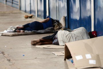 Taguatinga est&aacute; entre as tr&ecirc;s regi&otilde;es com maior concentra&ccedil;&atilde;o de pessoas em situa&ccedil;&atilde;o de rua do DF -  (crédito:  Minervino Júnior/CB)