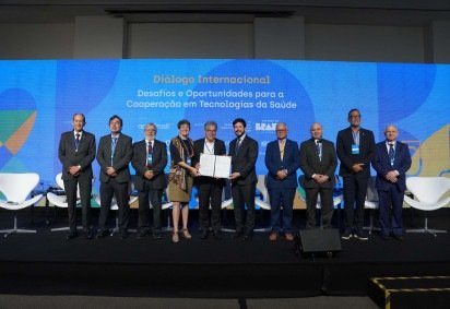 O acordo foi firmado durante o evento Diálogo Internacional, realizado no Rio de Janeiro, que reuniu representantes de 20 países e instituições brasileiras da área da saúde -  (crédito: Guilherme Santana/MS) -O acordo foi firmado durante o evento Diálogo Internacional, realizado no Rio de Janeiro, que reuniu representantes de 20 países e instituições brasileiras da área da saúde -  (crédito: Guilherme Santana/MS)
