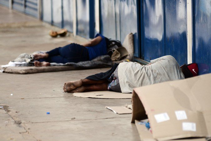 Taguatinga está entre as três regiões com maior concentração de pessoas em situação de rua do DF - (crédito: Minervino Júnior/CB) Taguatinga está entre as três regiões com maior concentração de pessoas em situação de rua do DF - (crédito: Minervino Júnior/CB)