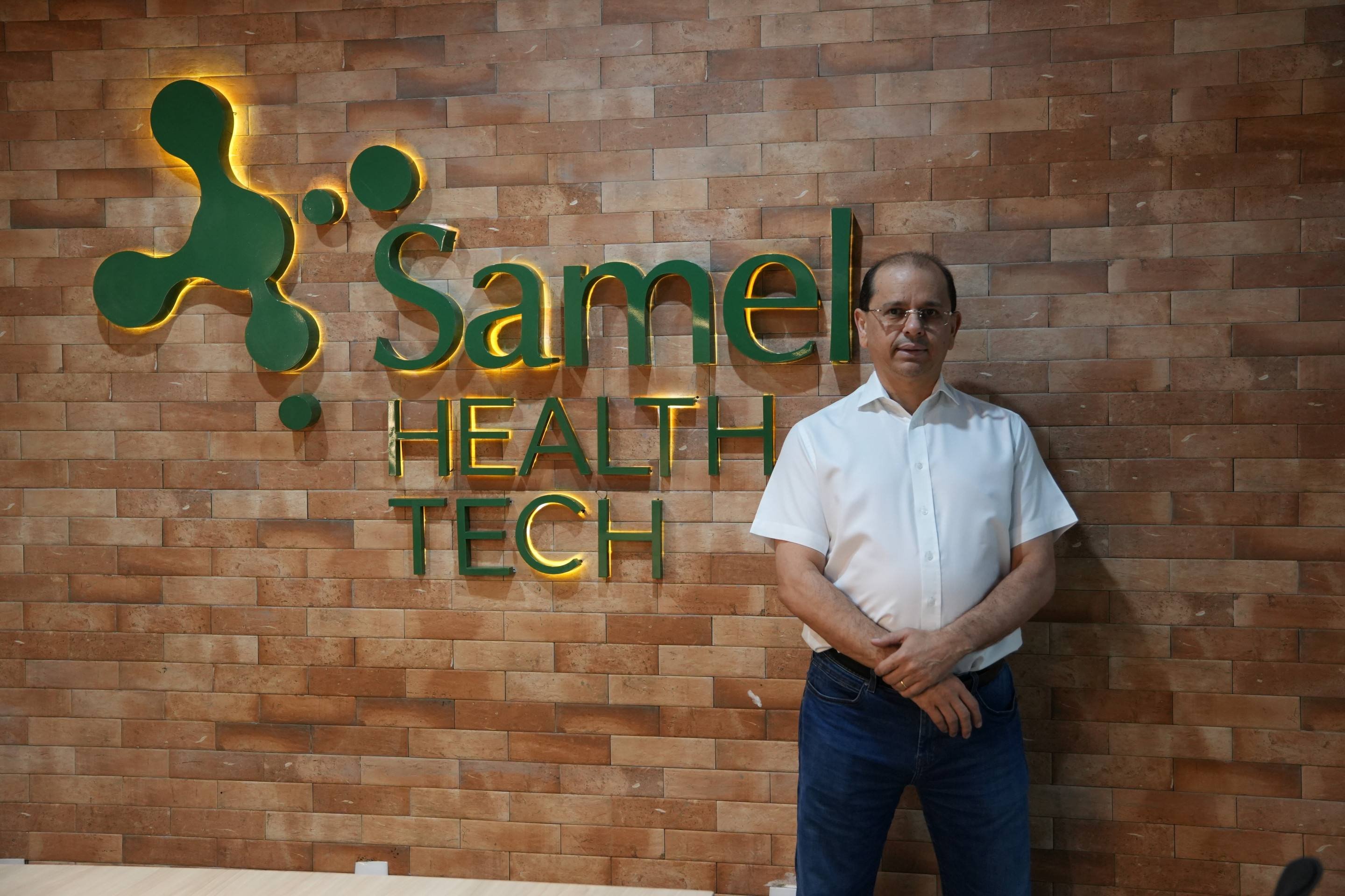  Lu&iacute;s Alberto Nicolau, presidente do grupo Samel