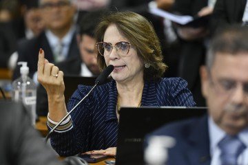 Damares argumentou que a CPI reuniu um acervo robusto de informações e que o compartilhamento desses dados é fundamental para aprofundar as análises técnicas conduzidas pela CAE -  (crédito:  Andressa Anholete/Agência Senad)