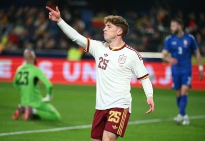 Espanha de Villanueva teve vida tranquila no dia de testes para o Mundial -  (crédito: Jose Jordan/AFP) -Espanha de Villanueva teve vida tranquila no dia de testes para o Mundial -  (crédito: Jose Jordan/AFP)