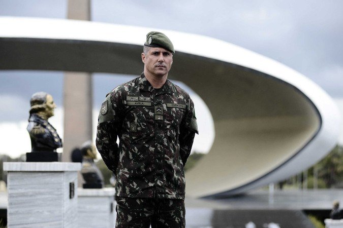  Primeiro Tenente Ávila entrou no quadro do Exército Brasileiro como sargento -  (crédito: Fotos: Minervino Júnior/CB/D.A.Press)