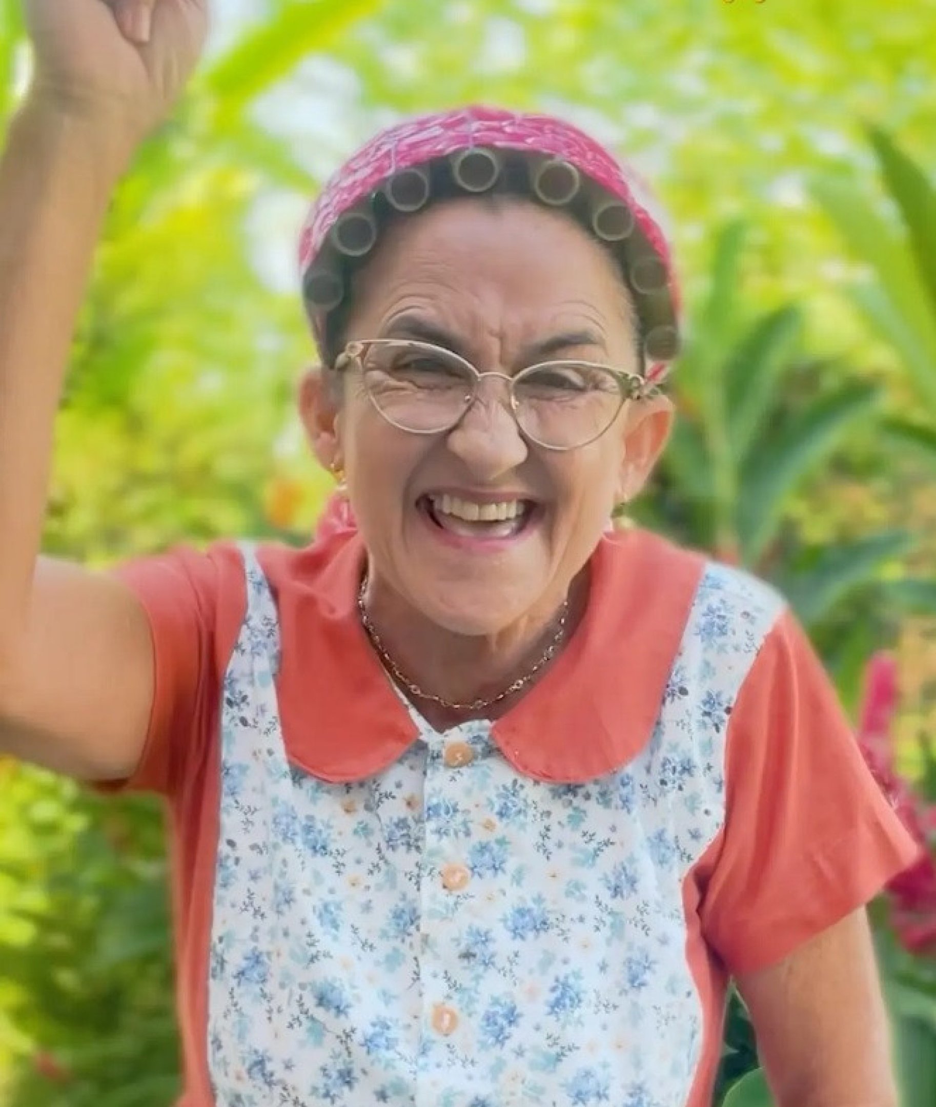 Personagem Concessa, vivida por Cida Mendes