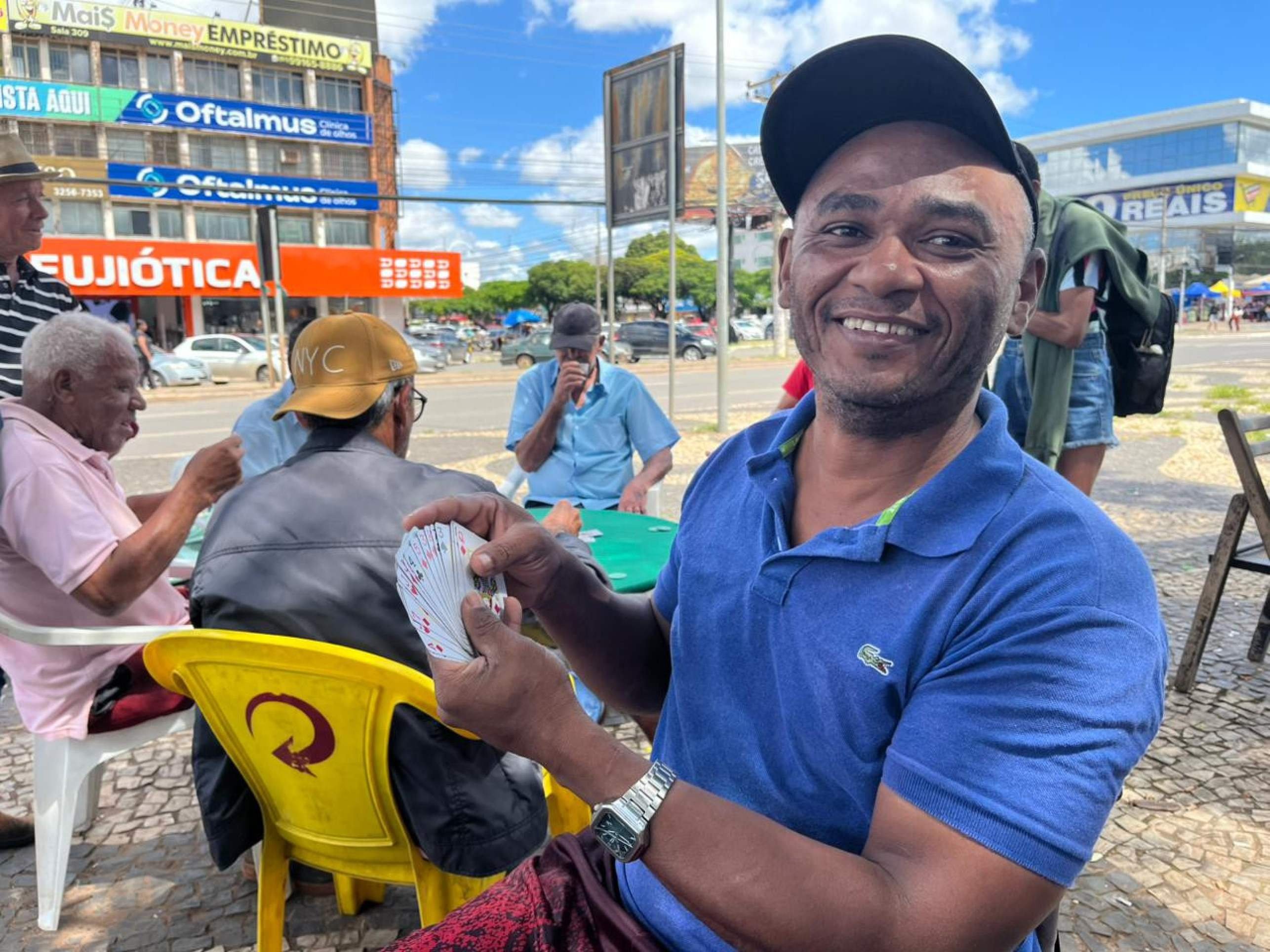 Edson Pereira defende que o momento &eacute; uma forma de se distrair com os amigos